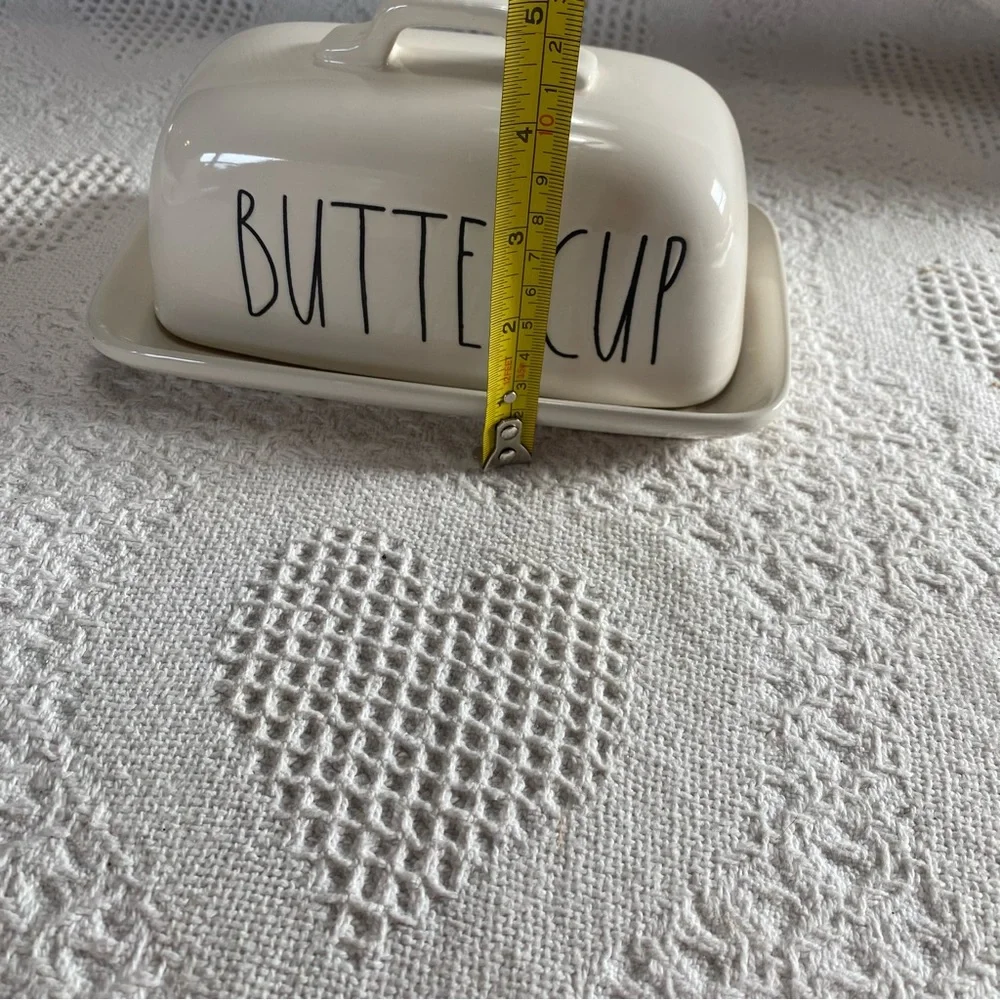 Rae Dunn Buttercup Covered Butter Dish